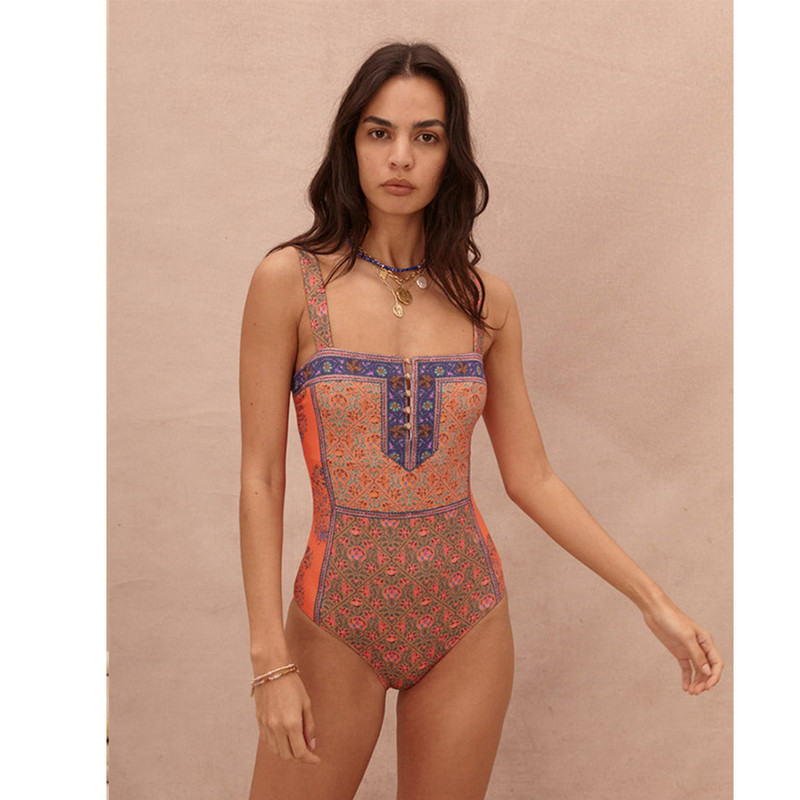 Luksuzni kupaći kostimi Ženski jednodijelni kupaći kostim za 2022. Push up dizajnerski kupaći kostim Odjeća za plažu za ljetni odmor Biquini Brazilski bikini