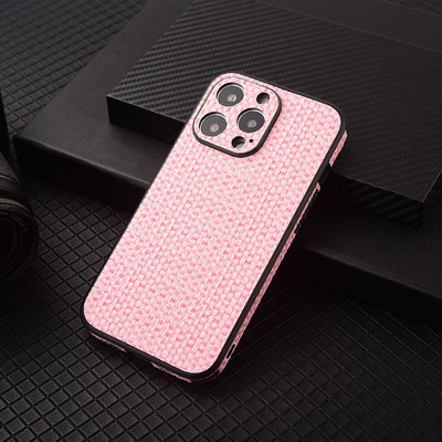Szövet kötésmintás telefontok iPhone 14Pro 13 12 11 Pro Max XS XR X 7 8 14 Plus teljes testű kameravédő puha burkolathoz