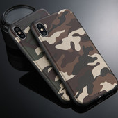Θήκη καμουφλάζ Boucho Army Πράσινη θήκη για iPhone 12 Mini 11 Pro Max XS 6 6s 7 8 Plus X XR XS Max SE 5 5s Κάλυμμα θήκης τηλεφώνου σιλικόνης
