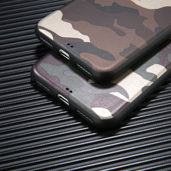 Θήκη καμουφλάζ Boucho Army Πράσινη θήκη για iPhone 12 Mini 11 Pro Max XS 6 6s 7 8 Plus X XR XS Max SE 5 5s Κάλυμμα θήκης τηλεφώνου σιλικόνης