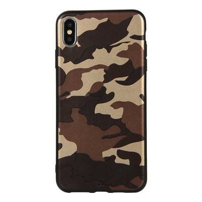 Θήκη καμουφλάζ Boucho Army Πράσινη θήκη για iPhone 12 Mini 11 Pro Max XS 6 6s 7 8 Plus X XR XS Max SE 5 5s Κάλυμμα θήκης τηλεφώνου σιλικόνης