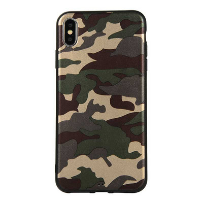 Θήκη καμουφλάζ Boucho Army Πράσινη θήκη για iPhone 12 Mini 11 Pro Max XS 6 6s 7 8 Plus X XR XS Max SE 5 5s Κάλυμμα θήκης τηλεφώνου σιλικόνης
