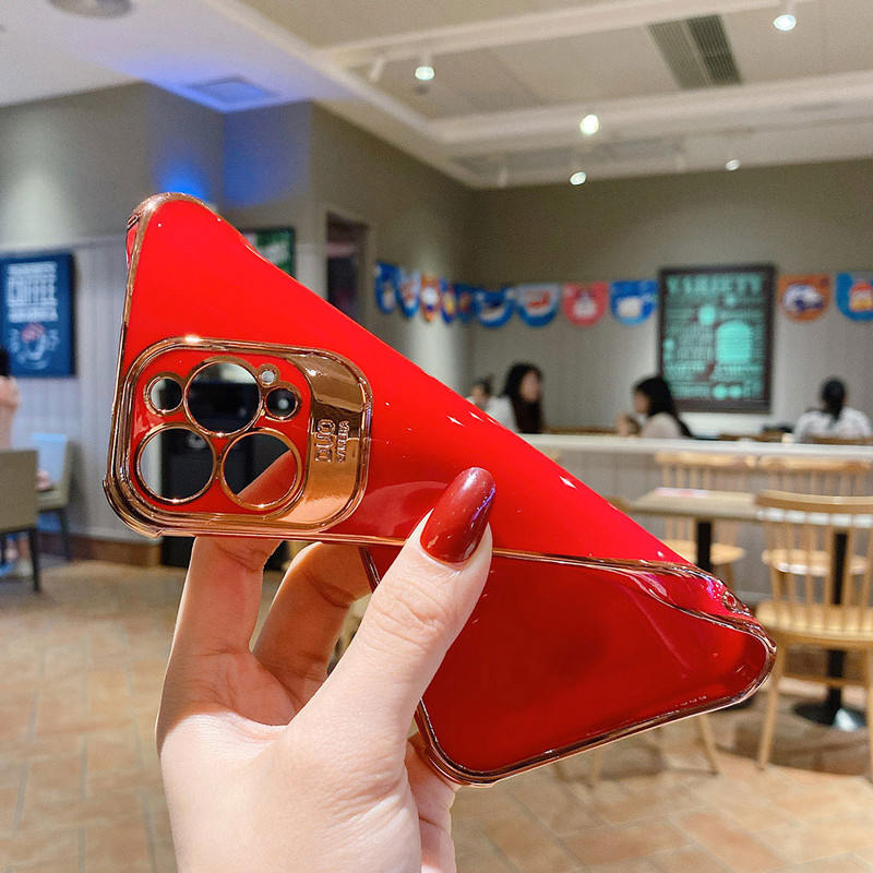 Boucho Πολυτελής ηλεκτρολυτική θήκη για iPhone 13 12 Pro Max 11 Pro XS Max XR X 7 8 6 S plus SE Soft TPU Cover for iPhone 12 Mini