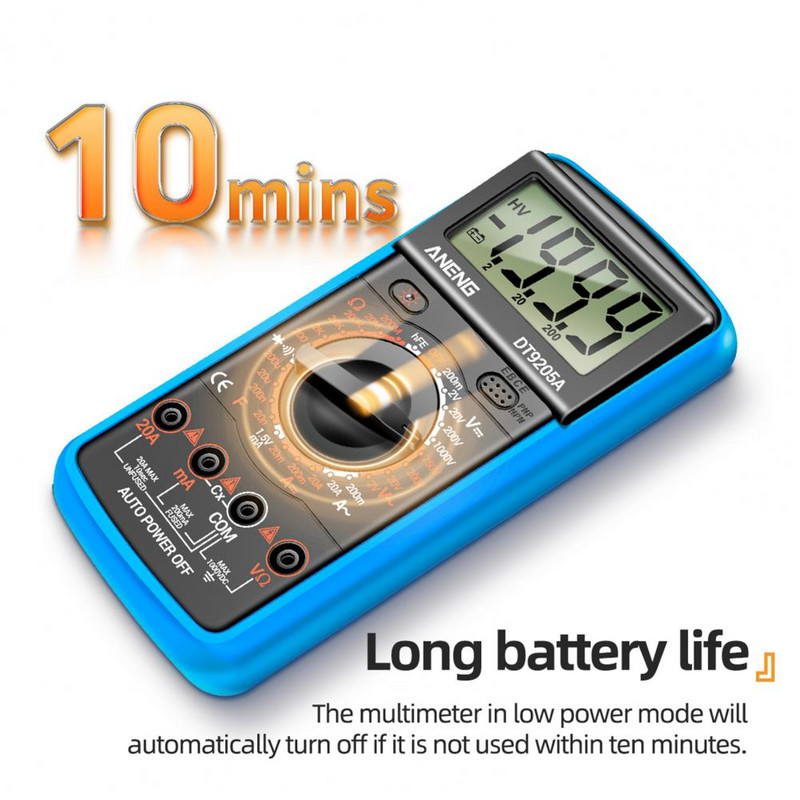 Multimetru Ecologic Multifuncțional multifuncțional digital Diodă Ohm Tester NVC Hz Reparație aparate