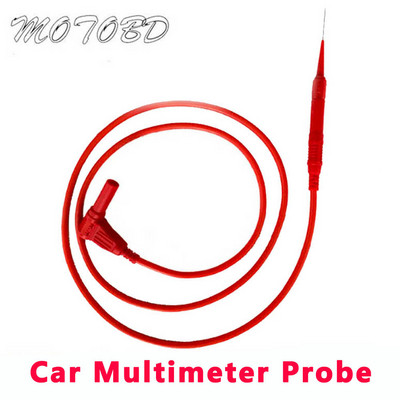 Automašīnas remonta zondes testa ērkšķu multimetra zondes pildspalva ECU vadi, kas nav salauzti multimetra vadi + ECU indukcijas signāla noteikšanas spole