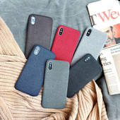 Για iPhone 13 12 Pro Max Mini XS XR XS 11 Pro Max Case Υφασμάτινες θήκες τηλεφώνου για iPhone SE 7 8 Plus X Εξαιρετικά λεπτό μαλακό κάλυμμα