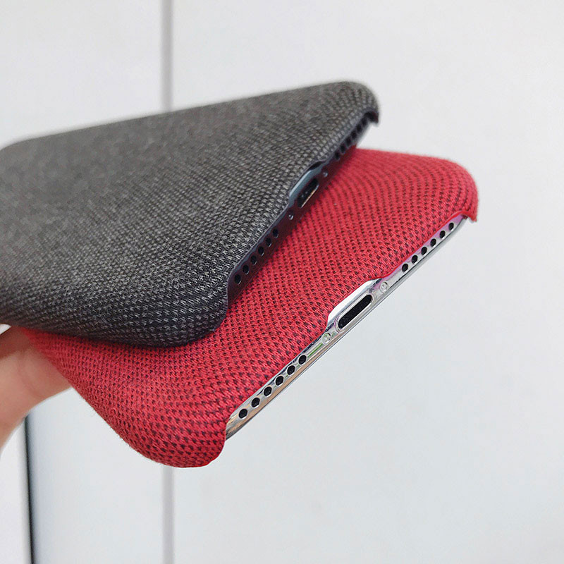 Για iPhone 13 12 Pro Max Mini XS XR XS 11 Pro Max Case Υφασμάτινες θήκες τηλεφώνου για iPhone SE 7 8 Plus X Εξαιρετικά λεπτό μαλακό κάλυμμα