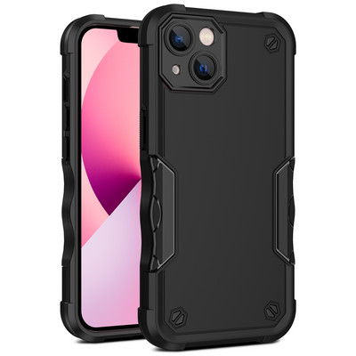 Armor ütésálló tok iphone 13 12 11 pro max XS MAX XR 7 8 Plus SE luxus puha szilikon élekkel, kemény hátú védőburkolathoz