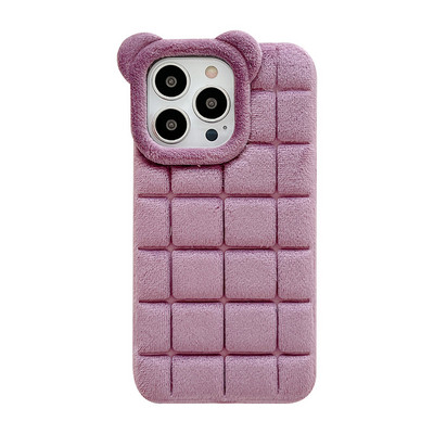 Cute Cartoon Λούτρινη θήκη τηλεφώνου για iphone 14 Pro Max Plus 13 12 11 Pro MAX 14Plus 14Pro 13Pro 12Pro MAX κάλυμμα μαλακής σιλικόνης TPU