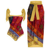 Ženski jednodijelni kupaći kostim sa suknjom Kupaći kostim za pokrivanje Retro blagdanska haljina za plažu bez leđa Ljetni elegantni kupaći kostim za surfanje