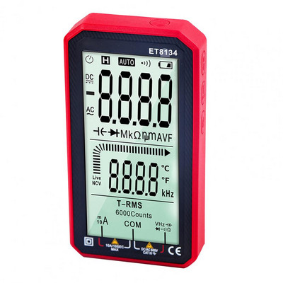 1 Set Multimetru inteligent Design de iluminare de fundal cu lanterna Măsurați curent rezistența Tester întreținere circuit