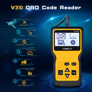 OBD2 Автомобилен OBD II диагностичен скенер Температура на охладителната течност на двигателя Автомобилна скоростна сонда OBDII Диагностичен инструмент автомобилни аксесоари bmw e46