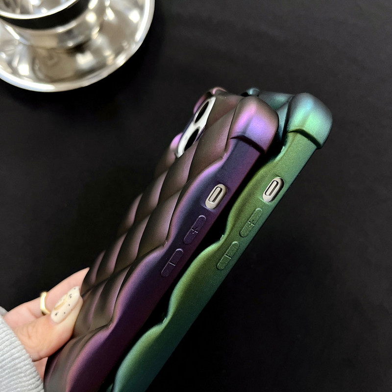 Puha szilikon elszíneződésű telefontok iPhone 13 Pro Max 12 11 Pro Max X 12 Pro XS Max XR 7 8 Plus SE telefontokokhoz Puha borítás