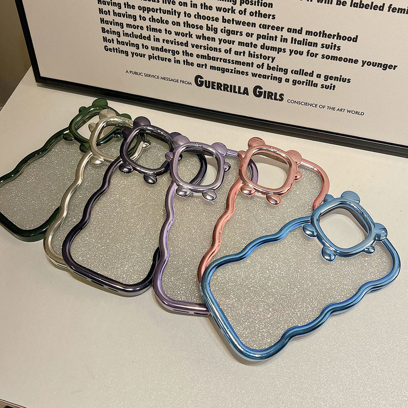 Μόδα ηλεκτρολυτικές θήκες τηλεφώνου για iPhone 14 Plus 13 12 11 Pro Max XS XR 14Pro 13Pro 12Pro Glitter TPU κάλυμμα