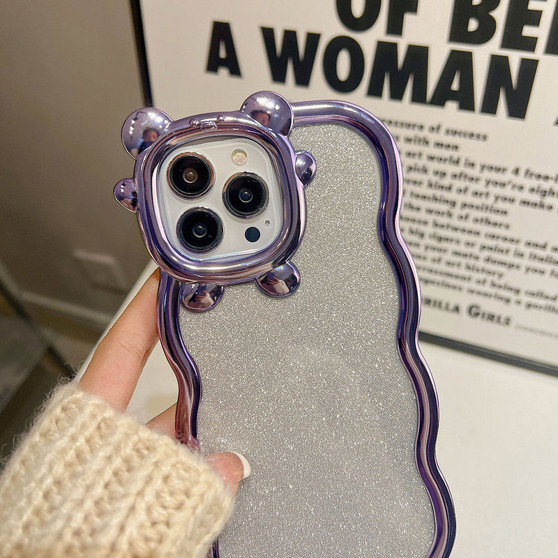 Μόδα ηλεκτρολυτικές θήκες τηλεφώνου για iPhone 14 Plus 13 12 11 Pro Max XS XR 14Pro 13Pro 12Pro Glitter TPU κάλυμμα