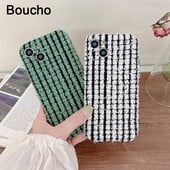 Modna vunena torbica za telefon za iPhone 14 13 12 11 Pro MAX 14Plus 12Pro 13Pro 14 Pro MAX mekana silikonska TPU meka maska