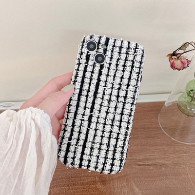 Modna vunena torbica za telefon za iPhone 14 13 12 11 Pro MAX 14Plus 12Pro 13Pro 14 Pro MAX mekana silikonska TPU meka maska