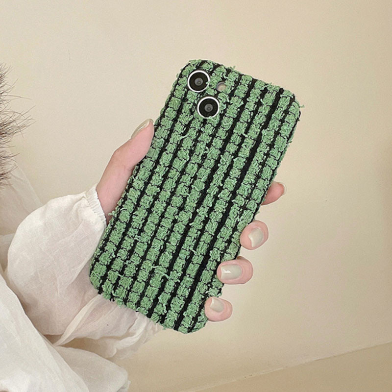 Modna vunena torbica za telefon za iPhone 14 13 12 11 Pro MAX 14Plus 12Pro 13Pro 14 Pro MAX mekana silikonska TPU meka maska