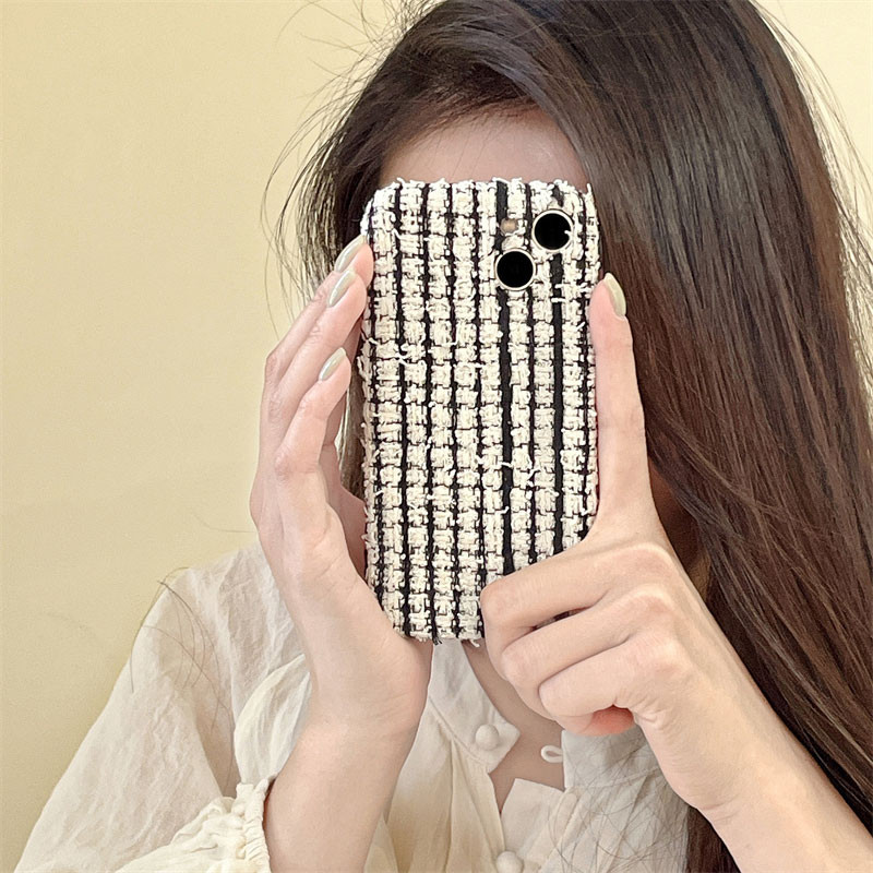 Modna vunena torbica za telefon za iPhone 14 13 12 11 Pro MAX 14Plus 12Pro 13Pro 14 Pro MAX mekana silikonska TPU meka maska