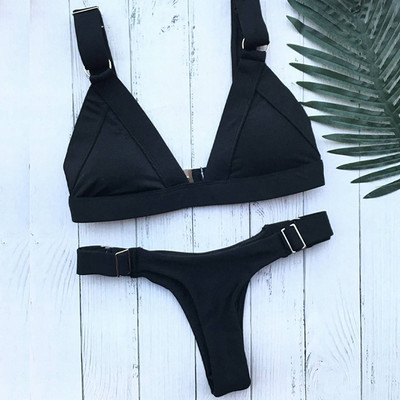 Seksi mikro mali bikini set kupaćih kostima s podesivom kopčom Ženski bikini sportski kupaći kostim 2020. Femme Biquini Maillot De Bain