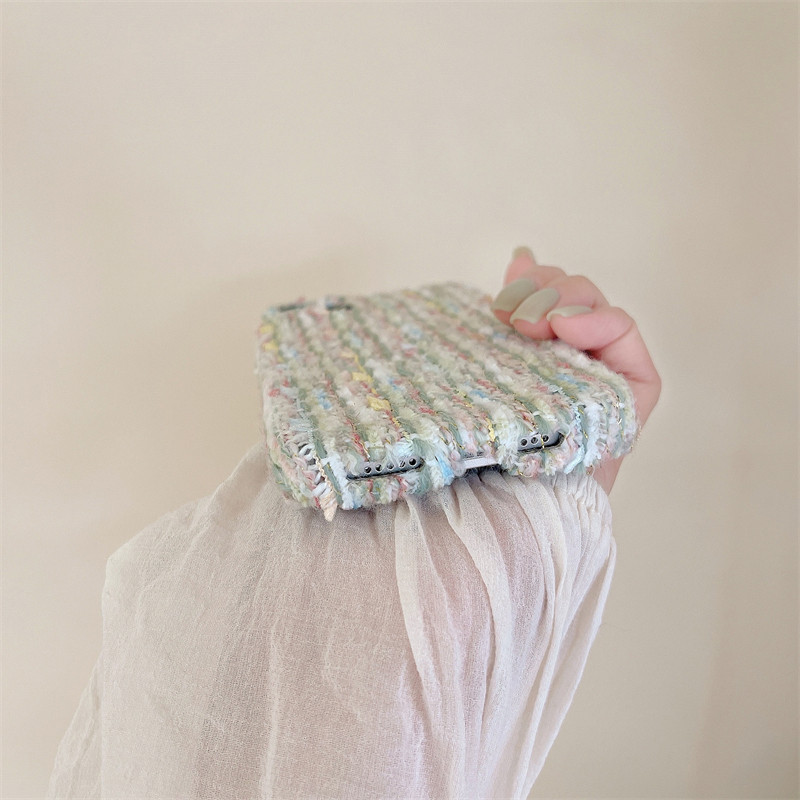 Μόδα Πολύχρωμη υφασμάτινη θήκη τηλεφώνου για iphone 14 Plus 13 12 11 Pro MAX 14Plus 12Pro 13Pro 14 Pro MAX μαλακή σιλικόνη TPU Μαλακό κάλυμμα