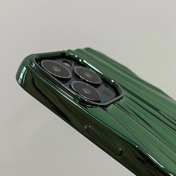 Моден калъф за телефон с набръчкана шарка за iphone 13 12 11 Pro Max 12Pro 13Pro 11Pro, цветен мек TPU заден капак
