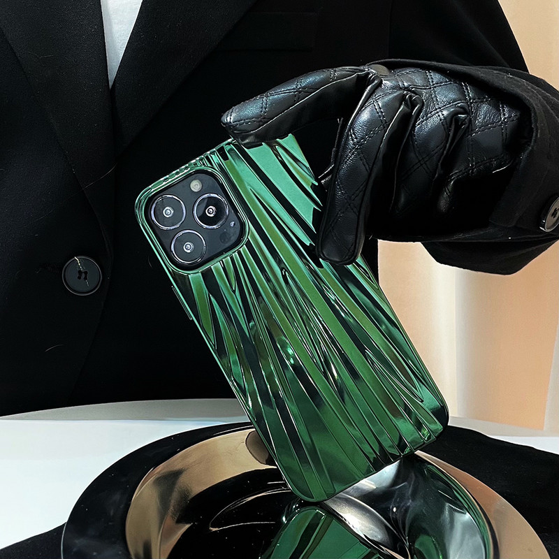 Θήκη τηλεφώνου Fashion Crinkle με σχέδιο για iphone 13 12 11 Pro Max 12Pro 13Pro 11Pro πολύχρωμο μαλακό πίσω κάλυμμα TPU