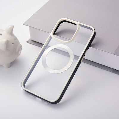 Για Magsafe μαγνητική θήκη ασύρματης φόρτισης για το iPhone 14 Pro 13 12 11 Pro Max 14Plus Κάλυμμα προστασίας από κραδασμούς TPU