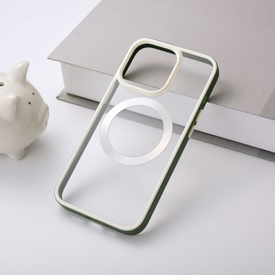 Για Magsafe μαγνητική θήκη ασύρματης φόρτισης για το iPhone 14 Pro 13 12 11 Pro Max 14Plus Κάλυμμα προστασίας από κραδασμούς TPU