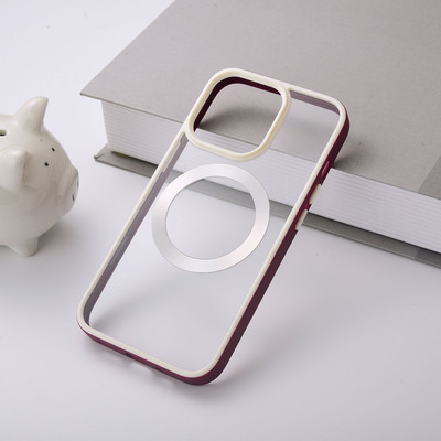 Για Magsafe μαγνητική θήκη ασύρματης φόρτισης για το iPhone 14 Pro 13 12 11 Pro Max 14Plus Κάλυμμα προστασίας από κραδασμούς TPU
