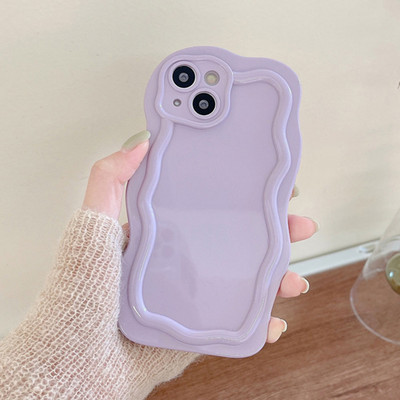 Nova modna ljubičasta bijela maska za telefon za iphone 14Plus 13 12 11 Pro MAX 14Plus 12Pro 13Pro 14 Pro MAX mekana silikonska TPU maska