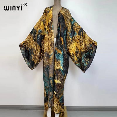 Europa WINYI nova tunika bikini slatka ženska ružičasta boho kardigan ušivena Koktel seksi Boho Maxi praznični šišmiš rukav KIMONO mujer