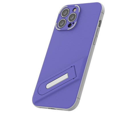 Põrutuskindel jalatsite kõva ümbris iPhone 13 Pro Max 12 Pro Max objektiivi kaitse ühevärviline mehaaniline kaitseraua kate