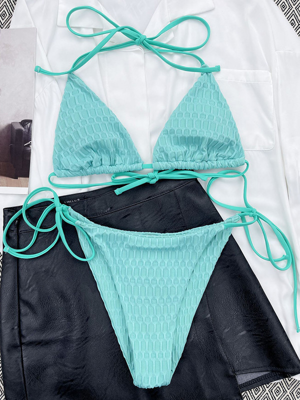 Novi mini mikro bikini s halterima za 2022. Ženski kupaći kostim Ženski kupaći kostim Dvodijelni komplet bikinija za kupanje Kupaći kostim za dame