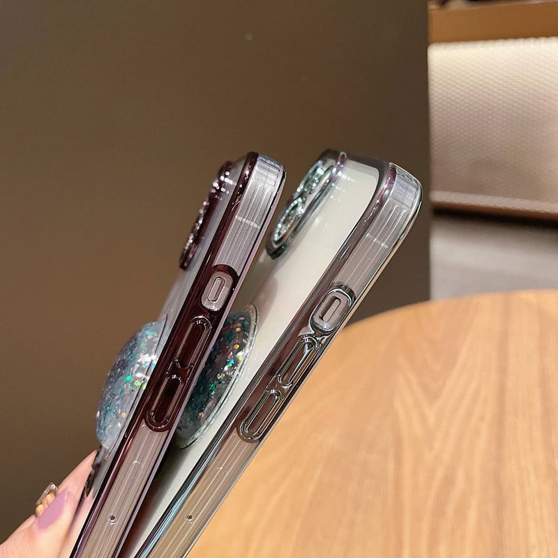 Θήκη τηλεφώνου με μοτίβο 3D Lollipop για iPhone 13 12 Pro Max 13pro 12pro Πολυτελές Ηλεκτρικό Διαφανές κάλυμμα για iphone 11