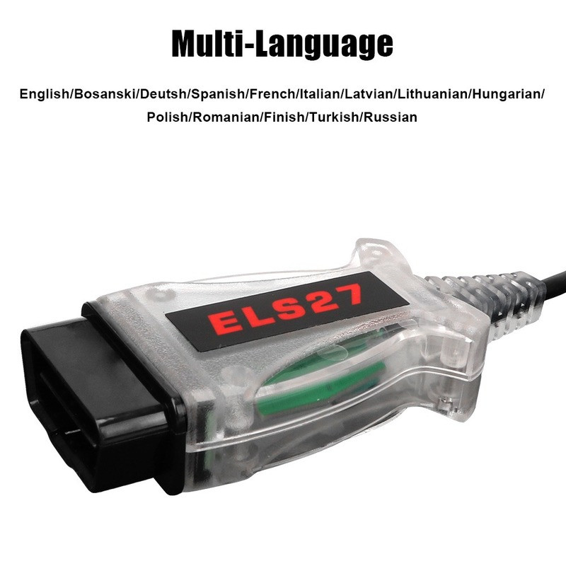 ÚJ ELS27 Forscan V2.3.7 autós OBD2 szkenner ELM327 diagnosztikai eszköz tartozékai Mazda 3 CX5 6 Ford Focus MK2 MK3 Fiesta Lincolnhoz