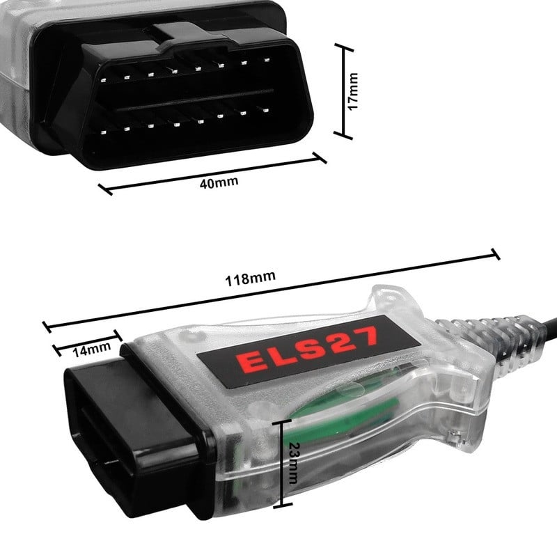 ÚJ ELS27 Forscan V2.3.7 autós OBD2 szkenner ELM327 diagnosztikai eszköz tartozékai Mazda 3 CX5 6 Ford Focus MK2 MK3 Fiesta Lincolnhoz