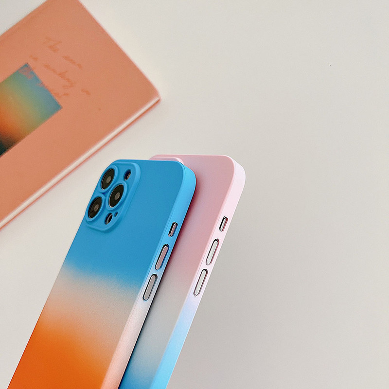 Husă de telefon cu îmbinare a culorii în gradient de modă pentru iPhone 14 Pro MAX 13 12 Pro MAX 14Plus 14Pro 13Pro 12Pro husă moale ultrasubțire