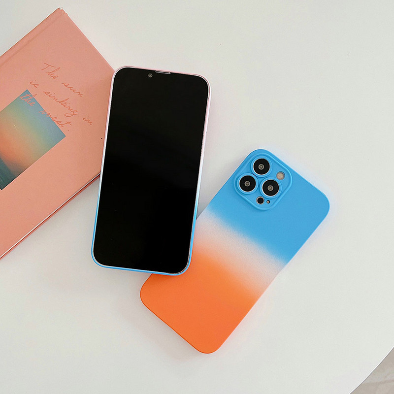 Husă de telefon cu îmbinare a culorii în gradient de modă pentru iPhone 14 Pro MAX 13 12 Pro MAX 14Plus 14Pro 13Pro 12Pro husă moale ultrasubțire