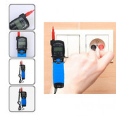 Praktičan električni ispitivač napona Jednostavan rad Voltmetar kompaktne veličine za HVAC sustav Industrijski ispitivač napona