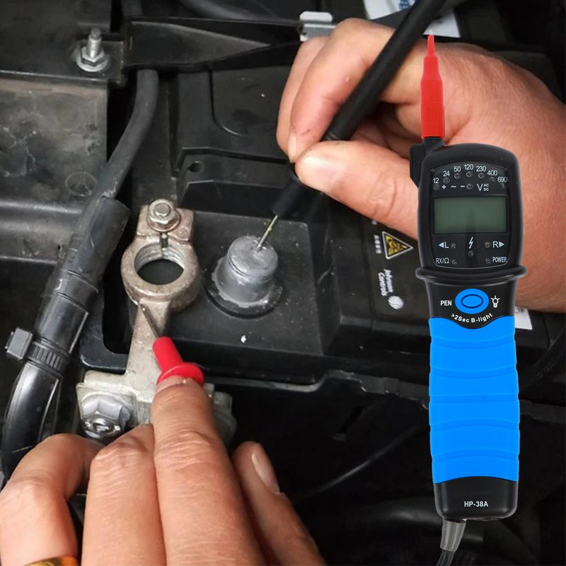 Praktičan električni ispitivač napona Jednostavan rad Voltmetar kompaktne veličine za HVAC sustav Industrijski ispitivač napona