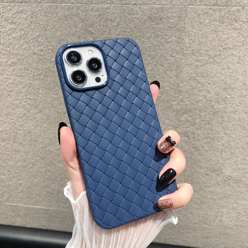 Husă pentru telefon pentru iPhone 14 13 12 11 Pro Max XR XS X 7 8 Plus SE2022 Husă moale din silicon cu țesătură de culoare solidă, plasă, respirabilă