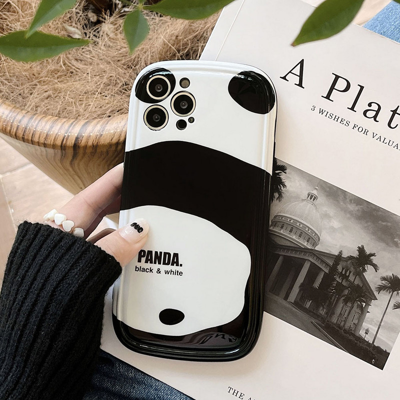 Θήκη για iPhone 13 12 11 Pro Max XS MAX XR X 12Pro 13Pro Panda Anime Cute Cover Θήκη τηλεφώνου IMD