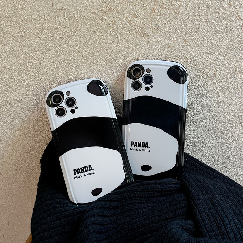 Θήκη για iPhone 13 12 11 Pro Max XS MAX XR X 12Pro 13Pro Panda Anime Cute Cover Θήκη τηλεφώνου IMD