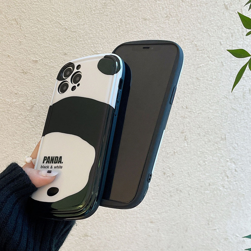 Θήκη για iPhone 13 12 11 Pro Max XS MAX XR X 12Pro 13Pro Panda Anime Cute Cover Θήκη τηλεφώνου IMD