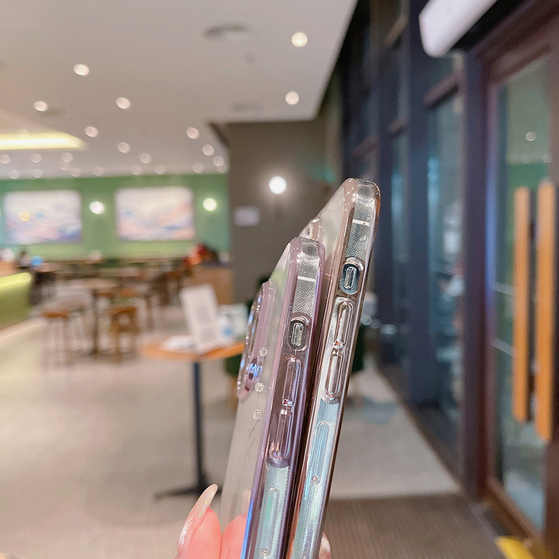 Θήκη τηλεφώνου Diamond Flower για iPhone 13 Pro Max 11 12 pro Max 12pro 13Pro 11Pro Πολυτελής επιμετάλλωση Διαφανές πίσω κάλυμμα