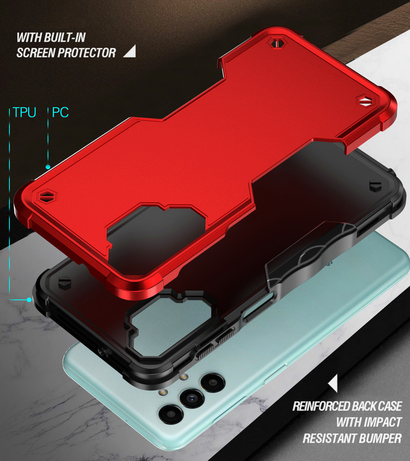 Carcasa de protectie Armor pentru Samsung Galaxy A03 Core A12 A13 A21S A22 A23 A32 A33 A42 A52 A53 A73 M32 M53 A02