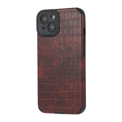 Θήκη τηλεφώνου Fashion Crocodile Pattern για iPhone 13 12 11 Pro Max XS XR X 7 8 Plus SE Προστασία φακού από μαλακή σιλικόνη Πίσω κάλυμμα