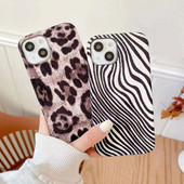 Για iPhone 13 Pro Max 12Pro 11 Pro Max XS Max XR X Fashion Leopard Print Θήκες τηλεφώνου Για iPhone 7 8 plus SE Λούτρινο μαλακό κάλυμμα