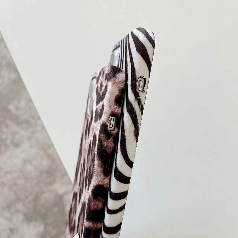 Για iPhone 13 Pro Max 12Pro 11 Pro Max XS Max XR X Fashion Leopard Print Θήκες τηλεφώνου Για iPhone 7 8 plus SE Λούτρινο μαλακό κάλυμμα